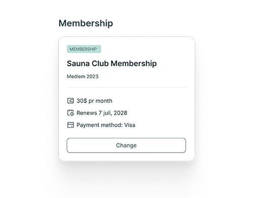 Memberships in Periode